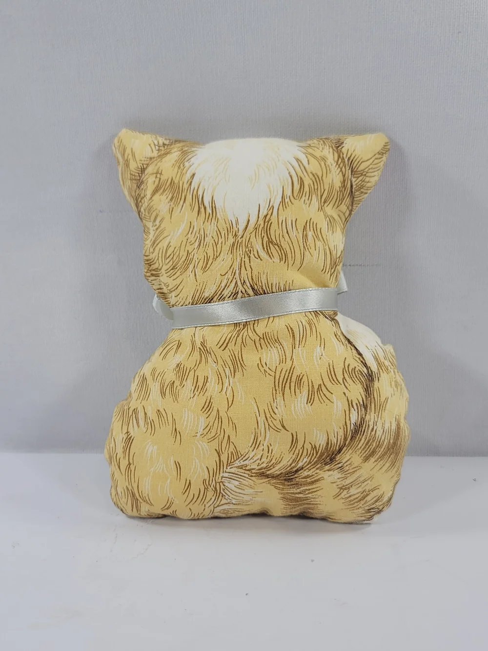 Vintage Happy Cat Kitten Pillow